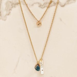 Leo layered necklace